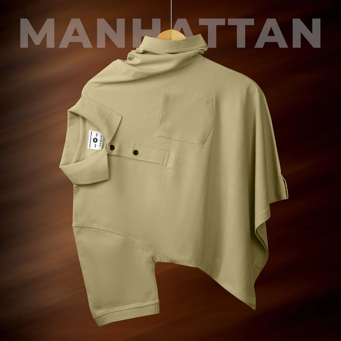 Pure Cotton Polo Pocket T shirts (Beach)
