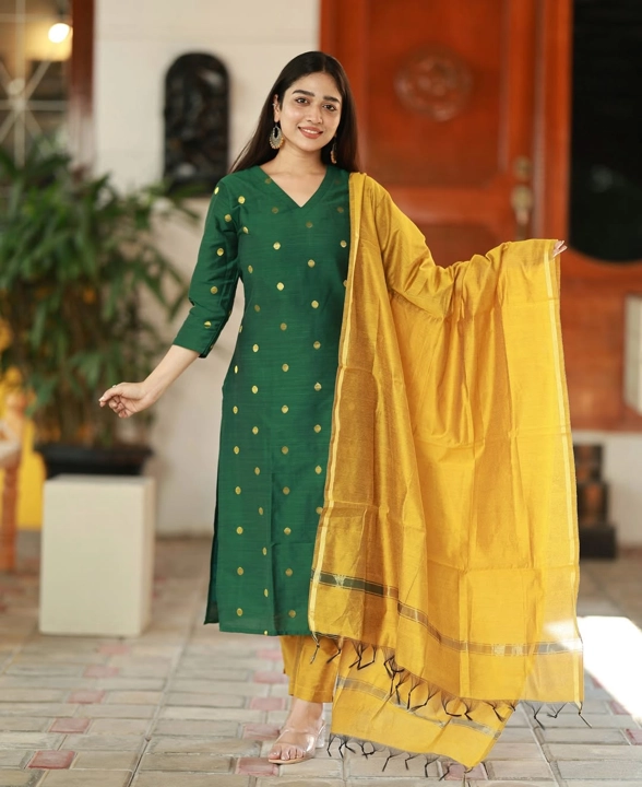 Green Traditional Outfit